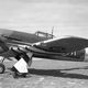 A Royal Air Force Hawker Typhoon Mk.IB of No. 56 Squadron at RAF Maltase in 1943 (Royal Air Force)